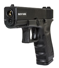 Пистолет KJW Glock 23 greengas (kj-g23mtl) kp-23