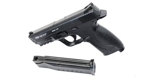 Gletcher Модель пистолета Smith&Wesson MP, металл, пневматический