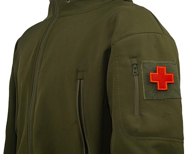 Нашивка Strike "Красный крест медика без фона" 5см