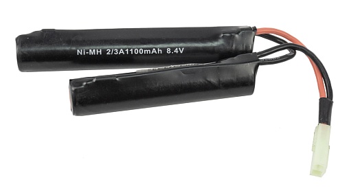 детальное фото для раздела Аккумулятор Cyma NiMH 8.4В, 1100мАч, нунчаки (Б/У) интернет-магазин "Планета страйкбола»