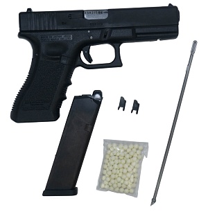 Пистолет Tokyo Marui Glock 18C, greengas