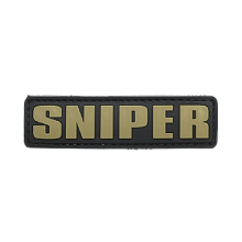Нашивка Zlo "SNIPER" лента пвх дубль
