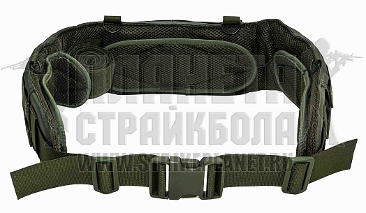 детальное фото Пояс боевой Viking анатомический олива (vg-03-02-od) интернет-магазин "Планета страйкбола"