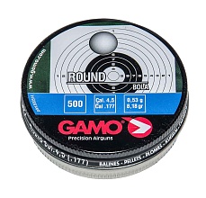 пули для пневматики gamo round 4.5мм 500шт