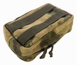 Подсумок Strike утилитарный горизонтальный малый v1, A-TACS Camo прайм