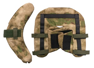 Защита шеи противоосколочная Medical Combat БР2 арамид, A-TACS Camo (Б/У)