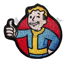 детальное фото Нашивка Zlo "Vault boy" интернет-магазин "Планета страйкбола"