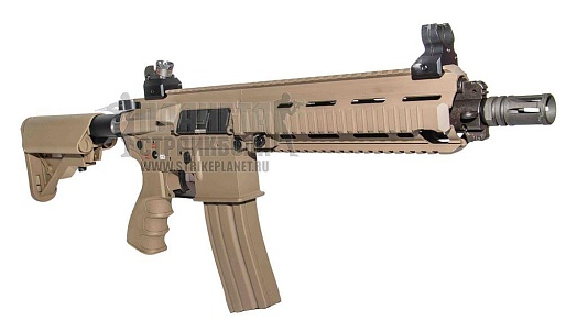 G&G Автомат HK416 Short EBB, tan (tgr-418-sht-dbb-ncm)