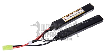 детальное фото для раздела Аккумулятор iPower LiPo 7.4В, 2600мАч, 20C, 2 лепестка интернет-магазин "Планета страйкбола»
