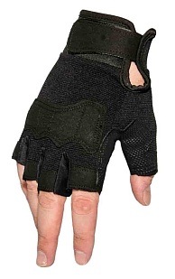детальное фото Перчатки полпальца черные XL (ws27556b xl) интернет-магазин "Планета страйкбола"