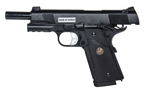 KJW Пистолет Colt M1911 MEU, CO2 (kp-07)