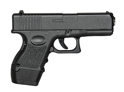 Galaxy Пистолет Glock 17 mini, спринг (g16)