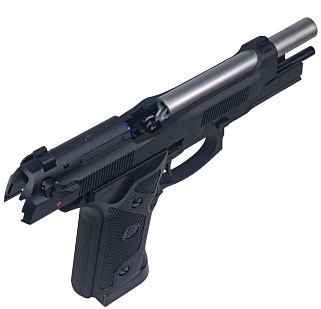 KJW Пистолет Beretta M9 IA, CO2, хром (ia.co2 cp314)