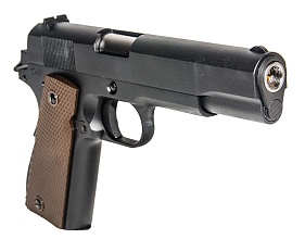 WE Пистолет Colt M1911 A1, greengas WE-E001A
