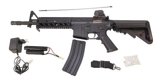 Автомат Cyma M4 RAS Combat, пластик (cm517)