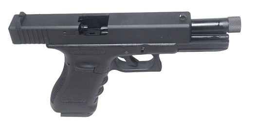 KJW Пистолет Glock 18, грингаз, резьба под глушитель (kp-18-tbc)