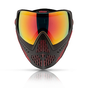 Маска Dye i5 Fire 2.0, черный, красный
