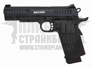 фото детально kjw пистолет colt hi-capa, co2 (kp-08.co2) интернет-магазин "Планета страйкбола"
