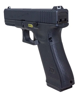 WE Пистолет Glock 17 Gen. 5, грингаз (WE-G001VB-BK)