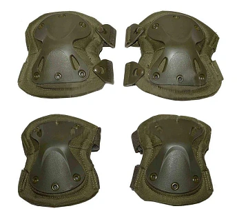 Наколенники налокотники Kingrin Defence олива (pa-04-od)