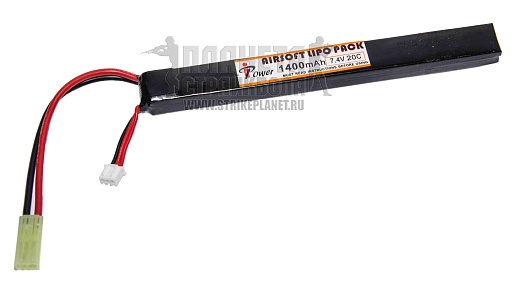 детальное фото для раздела Аккумулятор iPower LiPo 7.4В, 1400мАч, 20С, АК интернет-магазин "Планета страйкбола»