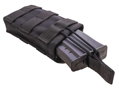 Подсумок Strike под магазин АК / AR без клапана, черный кордура