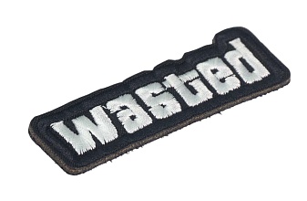 Нашивка Strike "WASTED" 75 х 25 мм