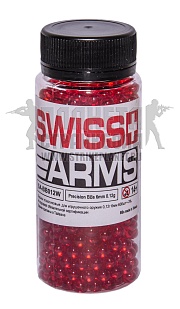 детальное фото для раздела Шары Swiss Arms 0.12г. 600шт. красные интернет-магазин "Планета страйкбола»