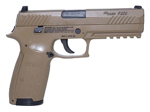 детальное фото для раздела Пневматический пистолет Sig Sauer P320 Coyote Tan (Б/У) интернет-магазин "Планета страйкбола»