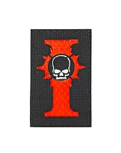детальное фото Нашивка Strike "Warhammer 40000. Инквизиция / Inquisition", 80х50 мм, черный, лазерная резка интернет-магазин "Планета страйкбола"