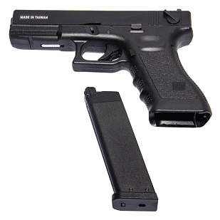 Пистолет KJW Glock 18 greengas (GP627)