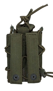 Подсумок магазина АКМ 1 ССО Raid molle олива