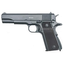 gletcher модель пистолета colt 1911, co2, металл, пневматический