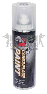 детальное фото для раздела Краска камуфляжная Puff Dino green 220мл. интернет-магазин "Планета страйкбола»