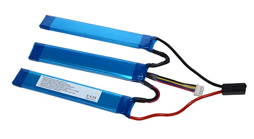 Аккумулятор Firefox LiPo 11.1в, 1200мАч, 20C, 3 лепестка