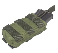 Подсумок под магазин АК / AR без клапана, хаки оксфорд