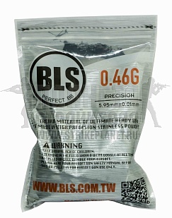 детальное фото для раздела Шары BLS 0.46г. 1000шт. precision grade серые (1ba-st46) интернет-магазин "Планета страйкбола»