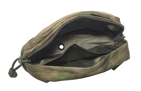 Подсумок Strike утилитарный горизонтальный малый, A-TACS Camo прайм