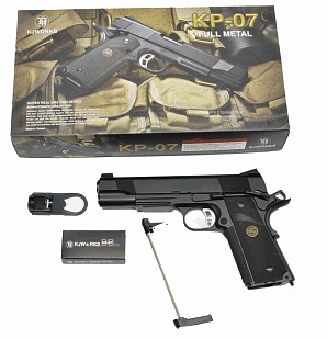 KJ Works Пистолет M1911 MEU Rail