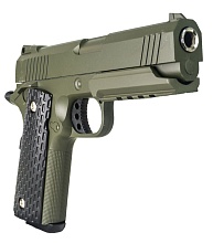 Пистолет Galaxy Colt 1911 4.3, green, спринг (g25g)