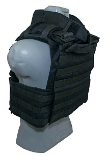 Защита шеи Strike, черный кордура