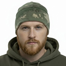 Шапка Strike Милитари-250 флис A-TACS Camo