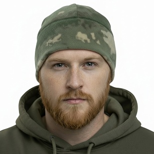 Шапка Strike Милитари-250 флис A-TACS Camo