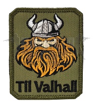 детальное фото Нашивка Zlo "Till Valhall" интернет-магазин "Планета страйкбола"
