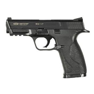 gletcher модель пистолета smith&wesson mp, металл, пневматический