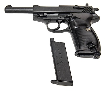 Пистолет Galaxy Walther P38, спринг (g21)