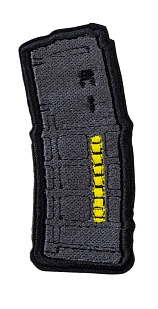 детальное фото Нашивка Strike "Магазин MAGPUL 5.56 × 45 мм НАТО" 85 мм интернет-магазин "Планета страйкбола"