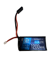 детальное фото для раздела Аккумулятор BlueMax LiPo 11.1В, 1200мАч, 20С, mini (Б/У) интернет-магазин "Планета страйкбола»
