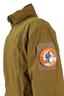 Нашивка Strike "На рыбалку с охотой"