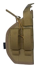 Кобура для пистолета Strike левая, койот кордура